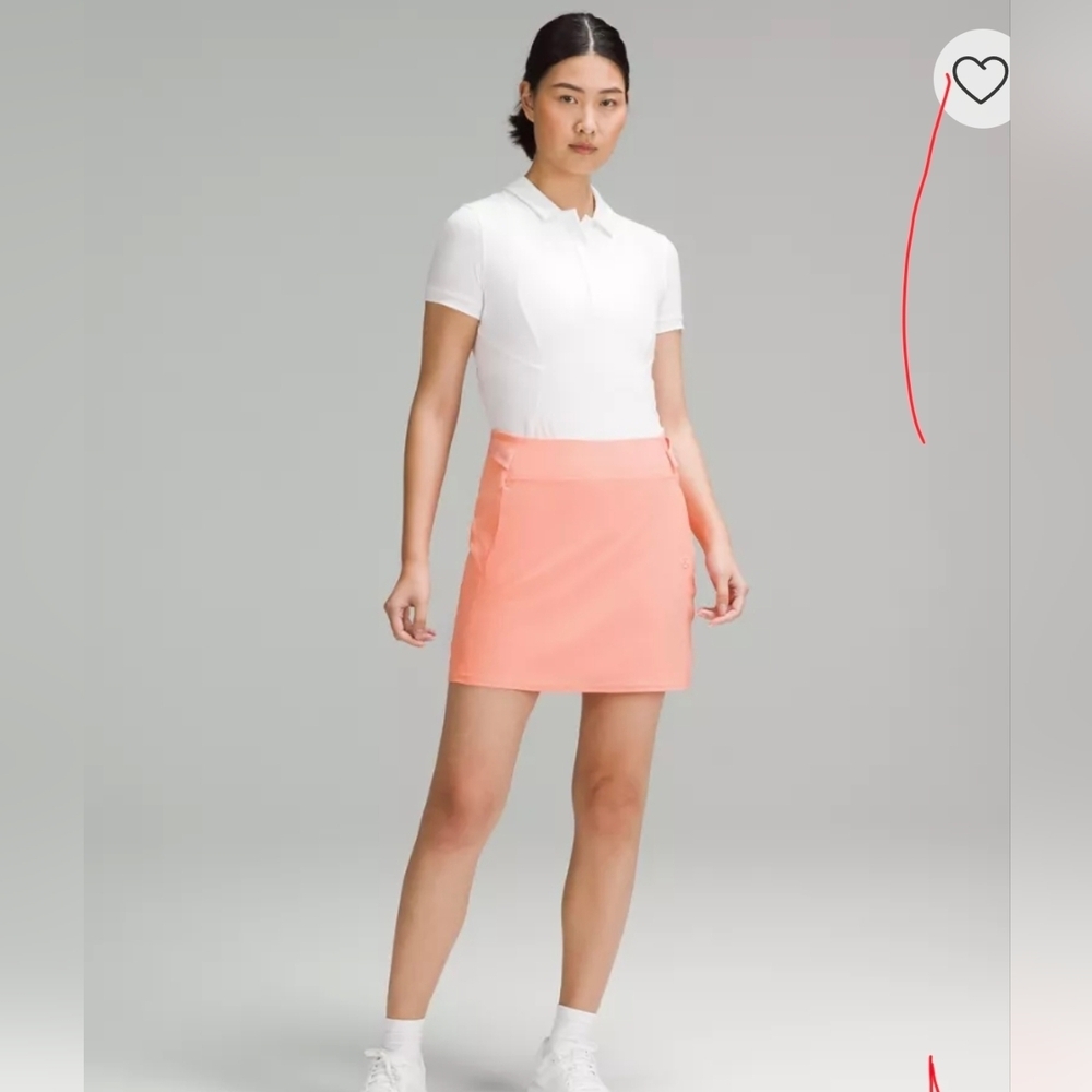 Lululemon Athletica Coral Mini Skirt